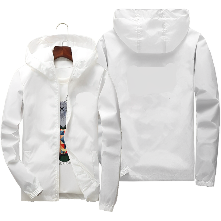 Praktische Windbreaker Herren Jacke Sportlich