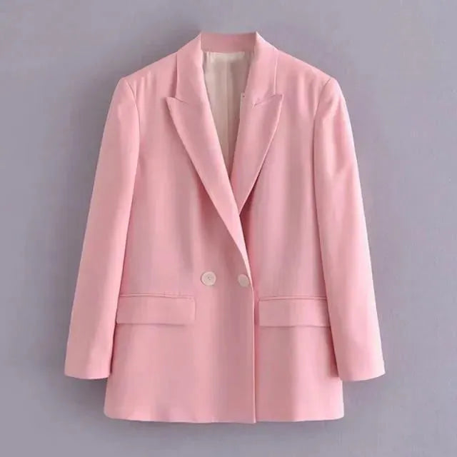 Rosa Blazer Damen Elegant Geschäftlich