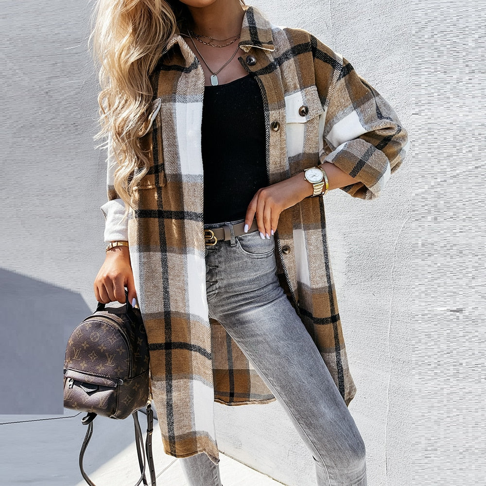 Stylische Damenjacke Bequem Freizeit