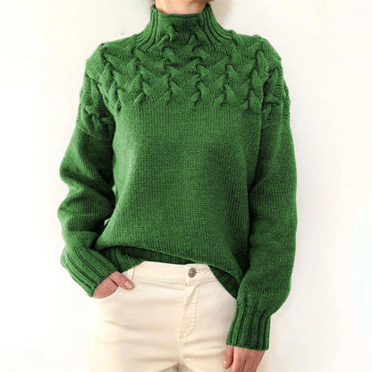 Damen Strickpullover Elegantes Design