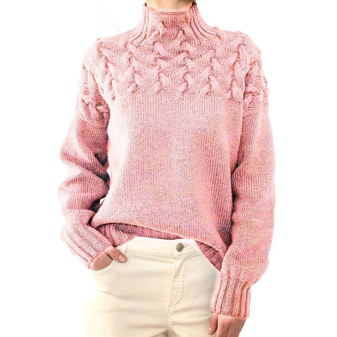 Damen Strickpullover Elegantes Design