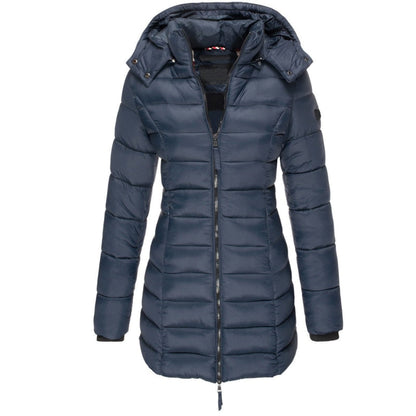 Winterparka Damen Daunen Mantel Kapuze