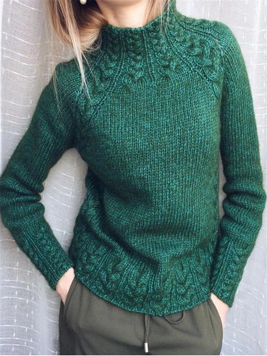 Bequemer Strickpullover Damen Locker Fit