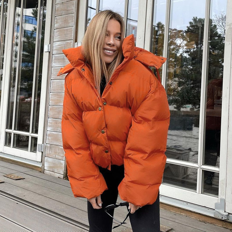 Damen Winterjacke Warm und Elegант - IdealeKleiden