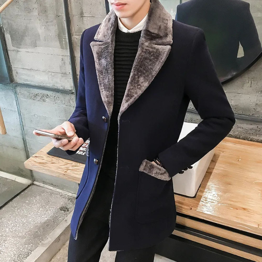 Moderner Herrenparka Stylische Outdoorjacke