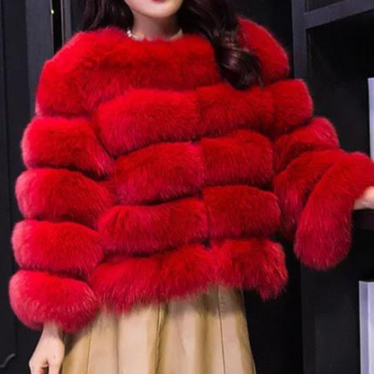 Eleganter Damen Wintermantel Stilvoll Warm - IdealeKleiden