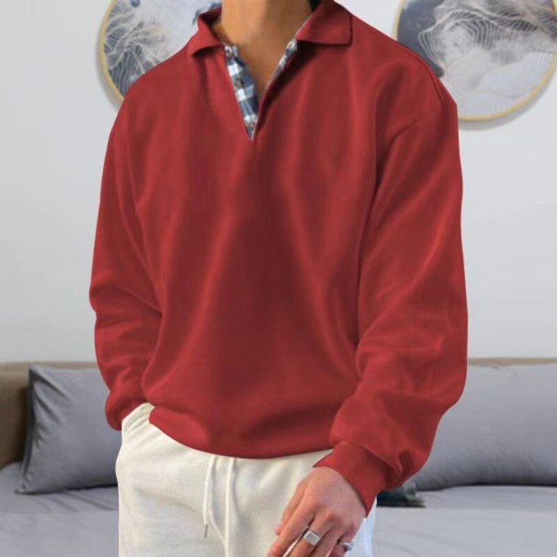Leichter Sommerpullover Herren Locker Fit