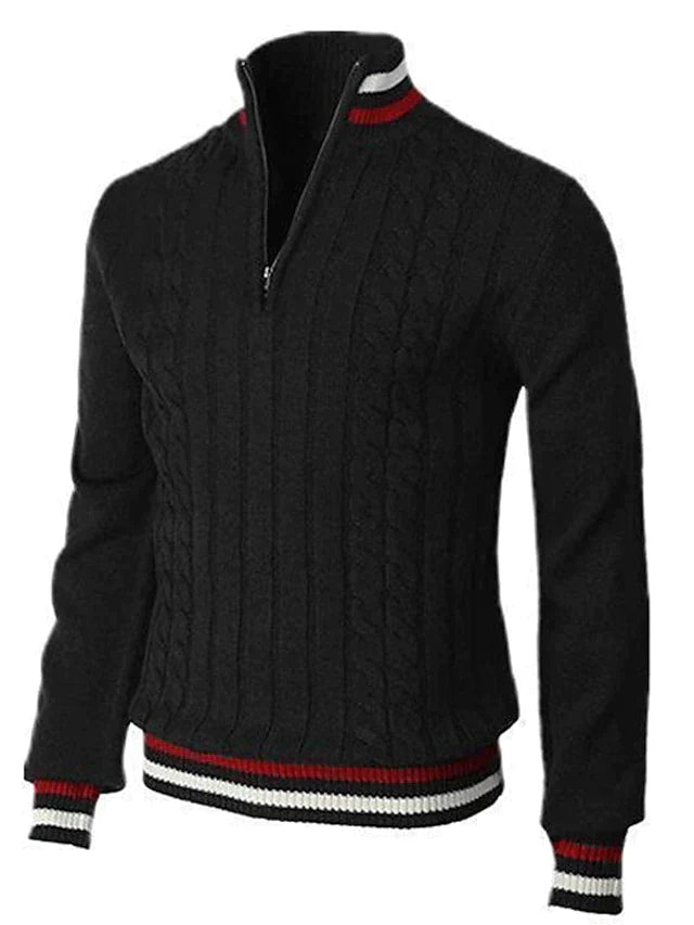 Stylischer Herren Pullover Italienisch Elegance