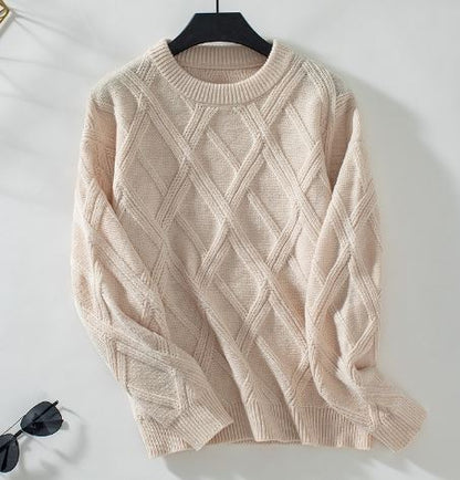 Herren Pullover Warm Kaschmir - IdealeKleiden