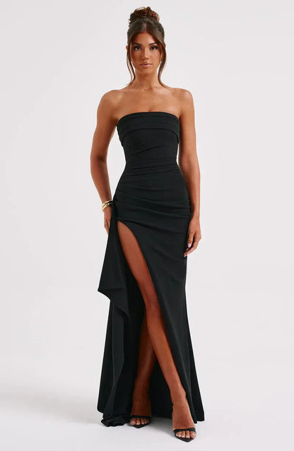 Elegantes Maxi-Kleid Rundumschwingen Damen