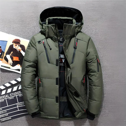 Elegante Daunenjacke Premium Qualität